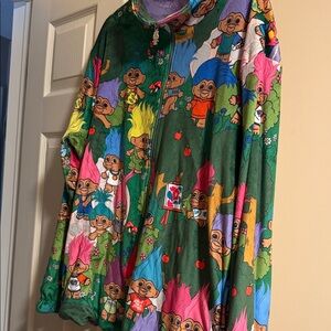 Cakeworthy Colorful Trolls Graphic Hoodie